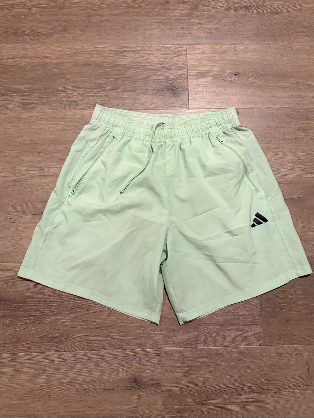 adidas Men’s Mint Green Performance Athletic Shorts